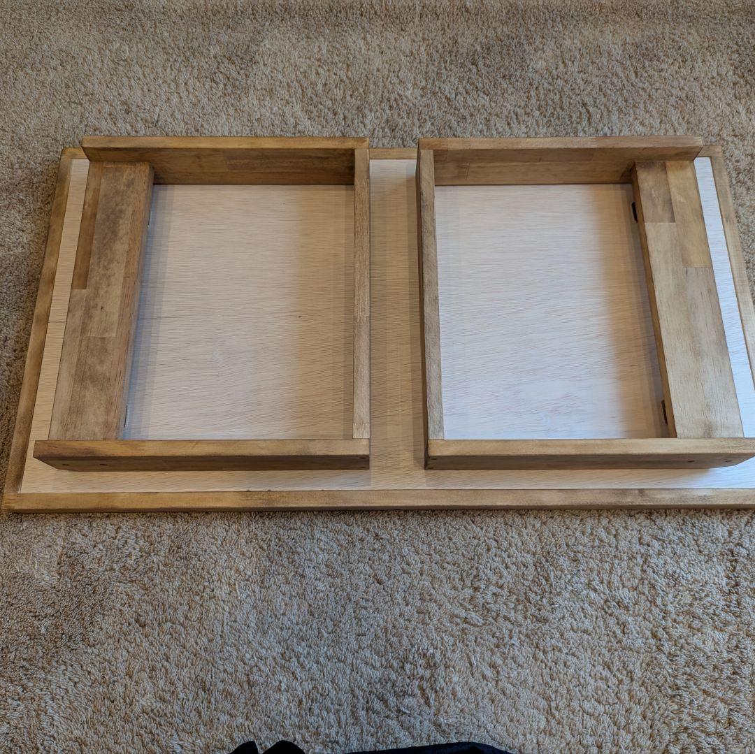 SALE【現物につき】ローテーブル　木製テーブル　✨　ハンドメイド