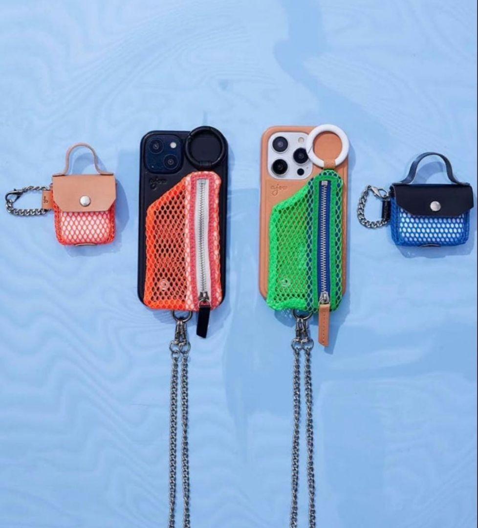 新品未使用　ajew mesh iPhone13pro /black