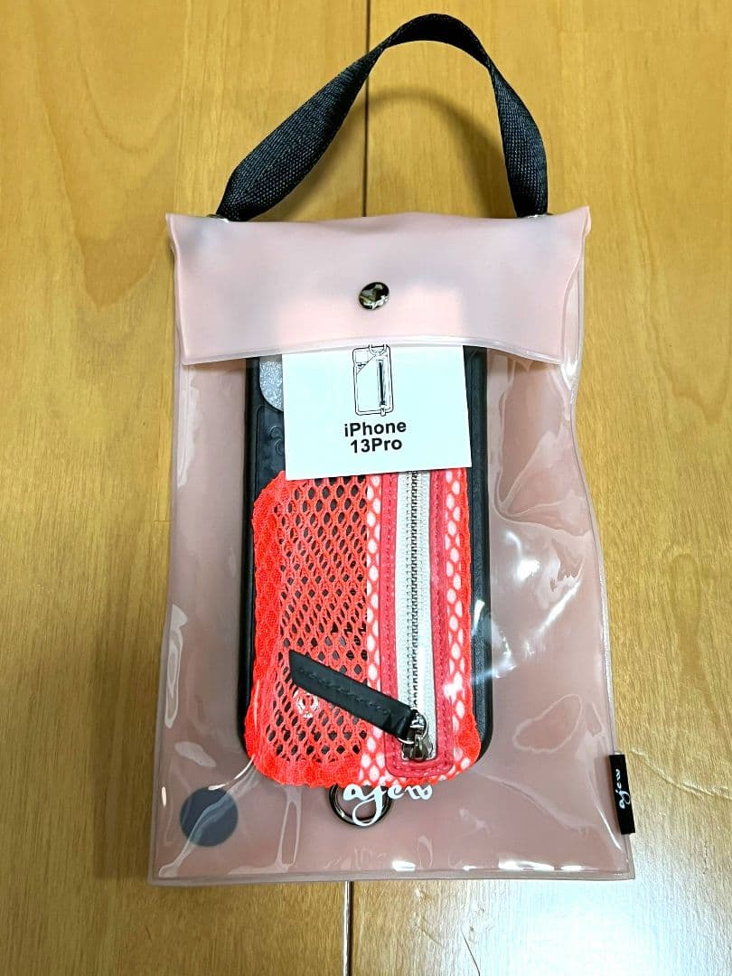 新品未使用　ajew mesh iPhone13pro /black