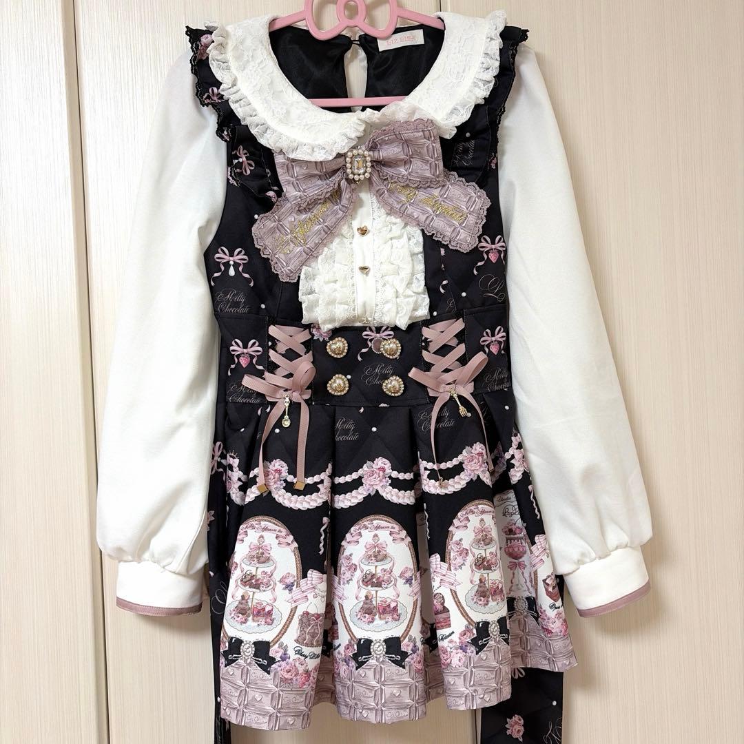 LIZLISA Melty Chocolateセットアップ ブラック