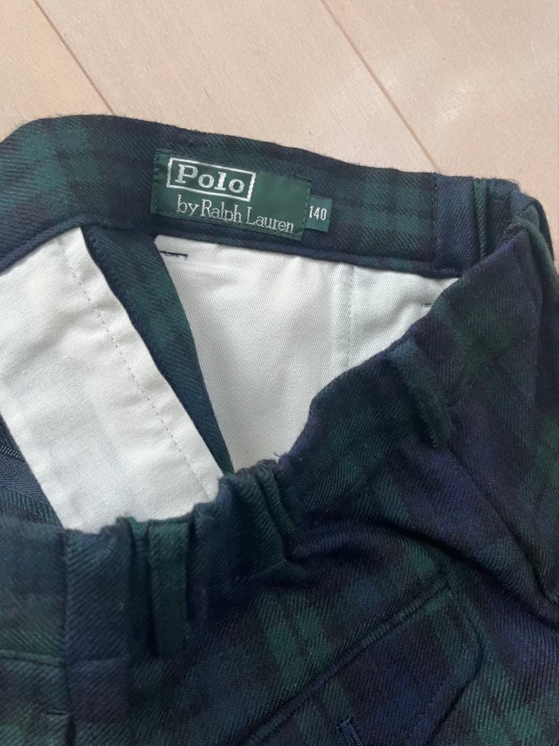 【美品】 RALPH LAUREN フォーマル　4点セット 紺ブレ 130