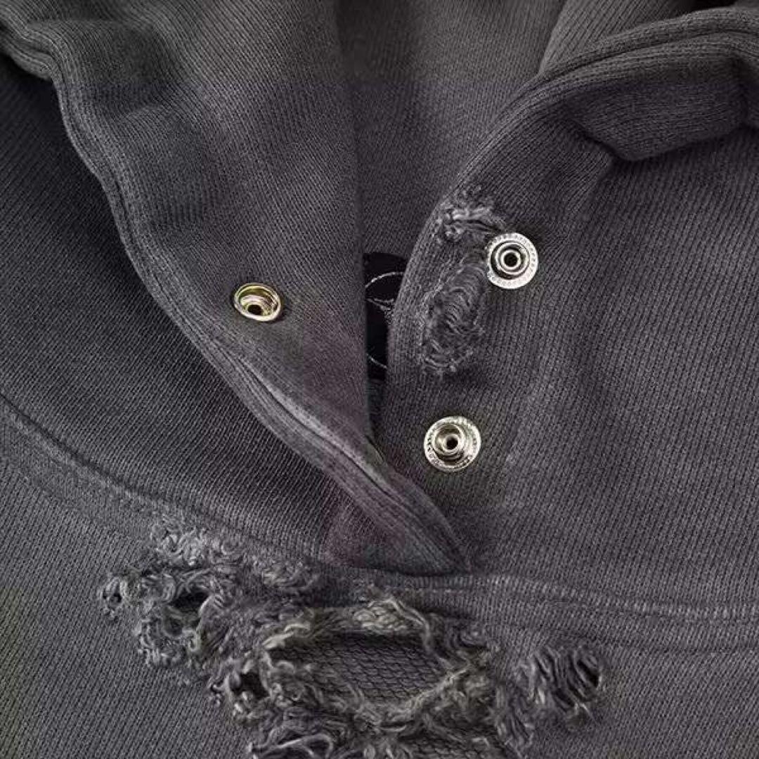 Thug Club Hoodie サグクラブ パーカー グレー