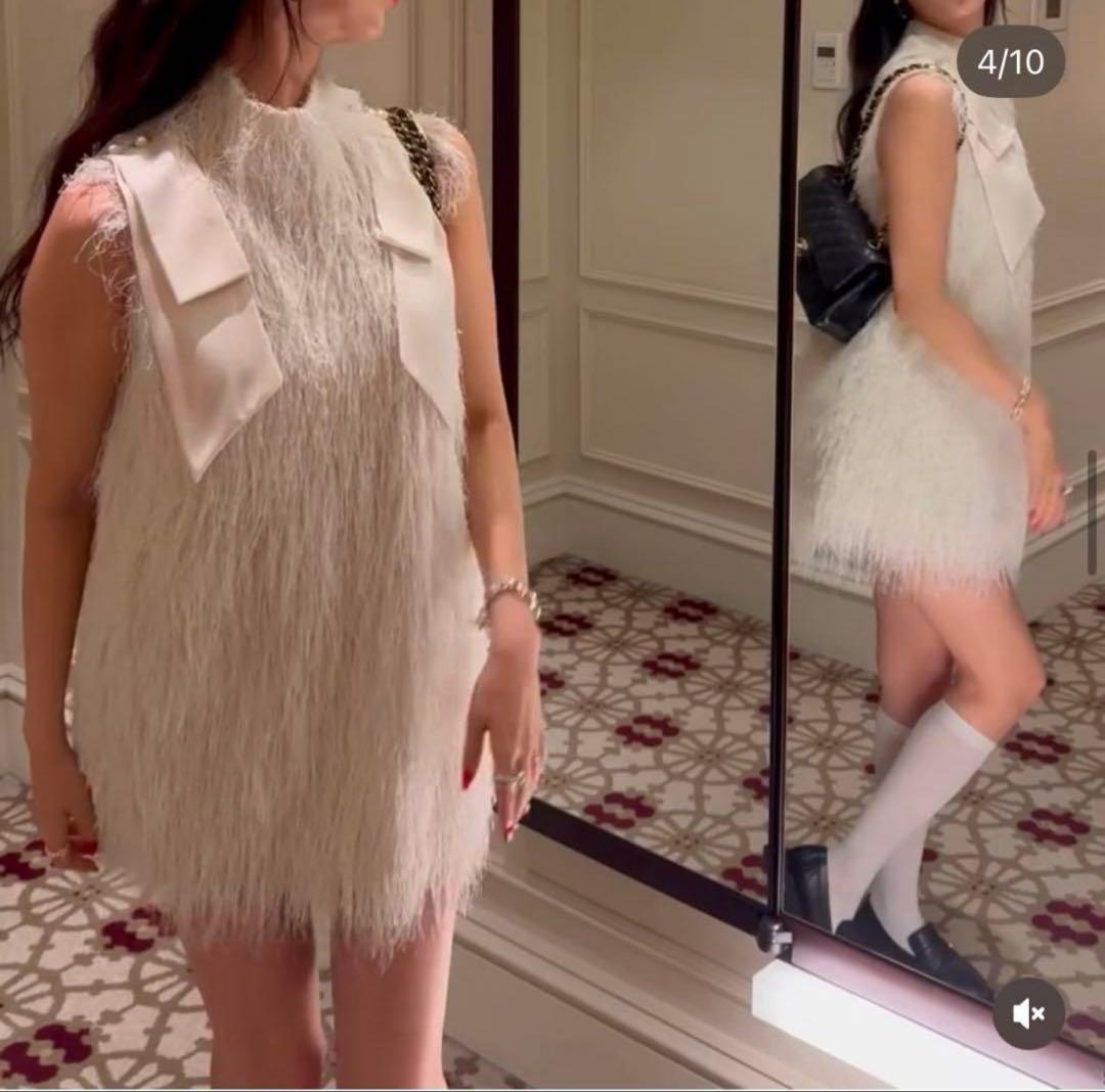 amerge 【ポップアップ限定品】feather ribbononepiece