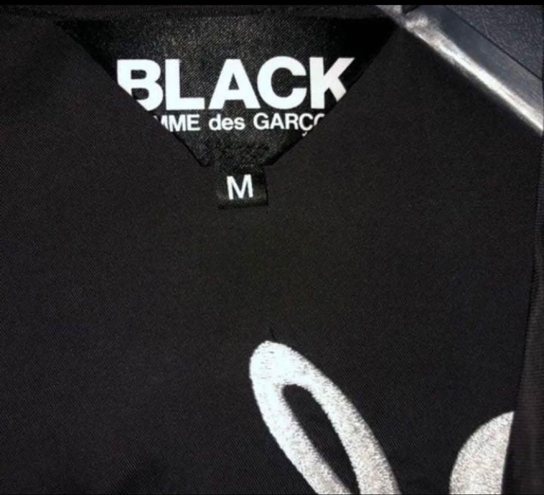 BLACKコムデギャルソン　刺繍ジャケット