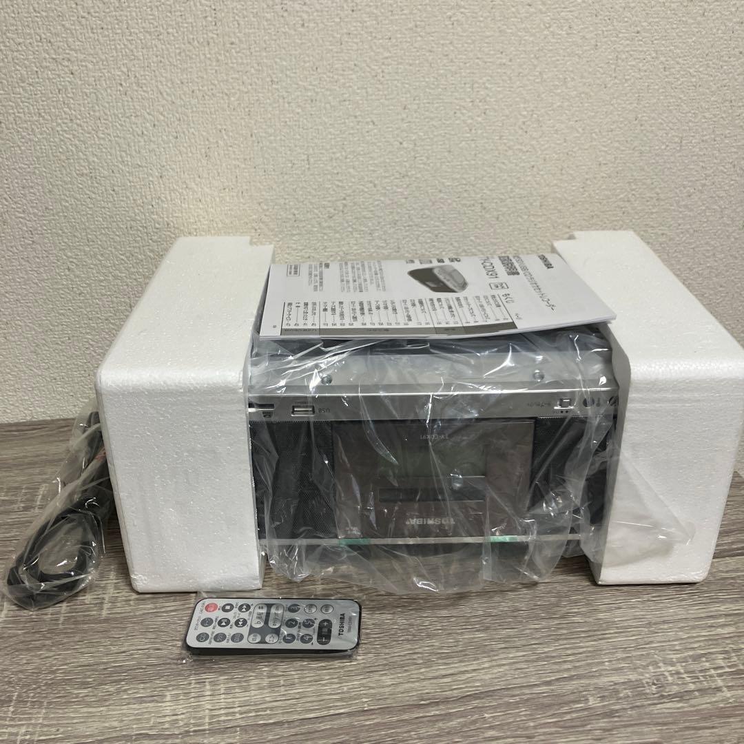 【ほぼ新品】東芝 TY-CDX91 CD/SD/USB対応ラジカセ 箱付き♪