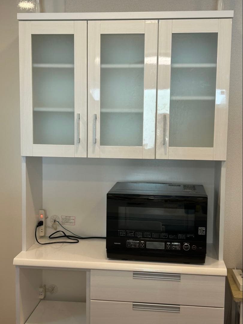 ニトリ キッチンボード ダリア 100KB-WH