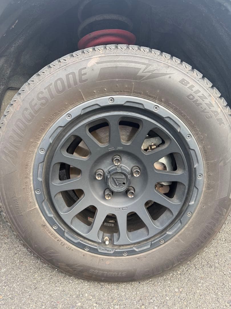 Milk！ブリヂストン DM-V3 225/65/R17 デルタ　セット