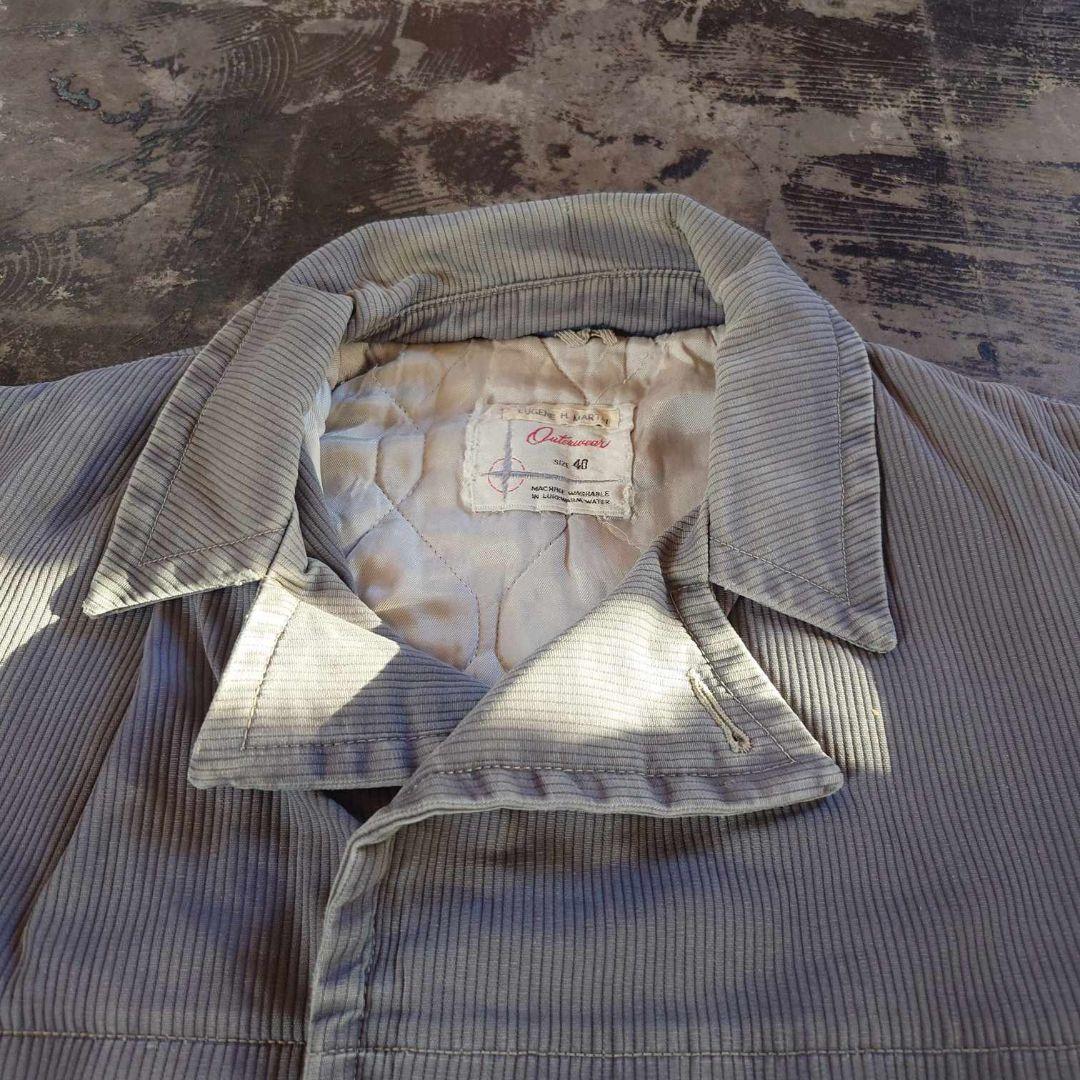 ヴィンテージ 50s フランス ワークコート CROWNジップ 　4739