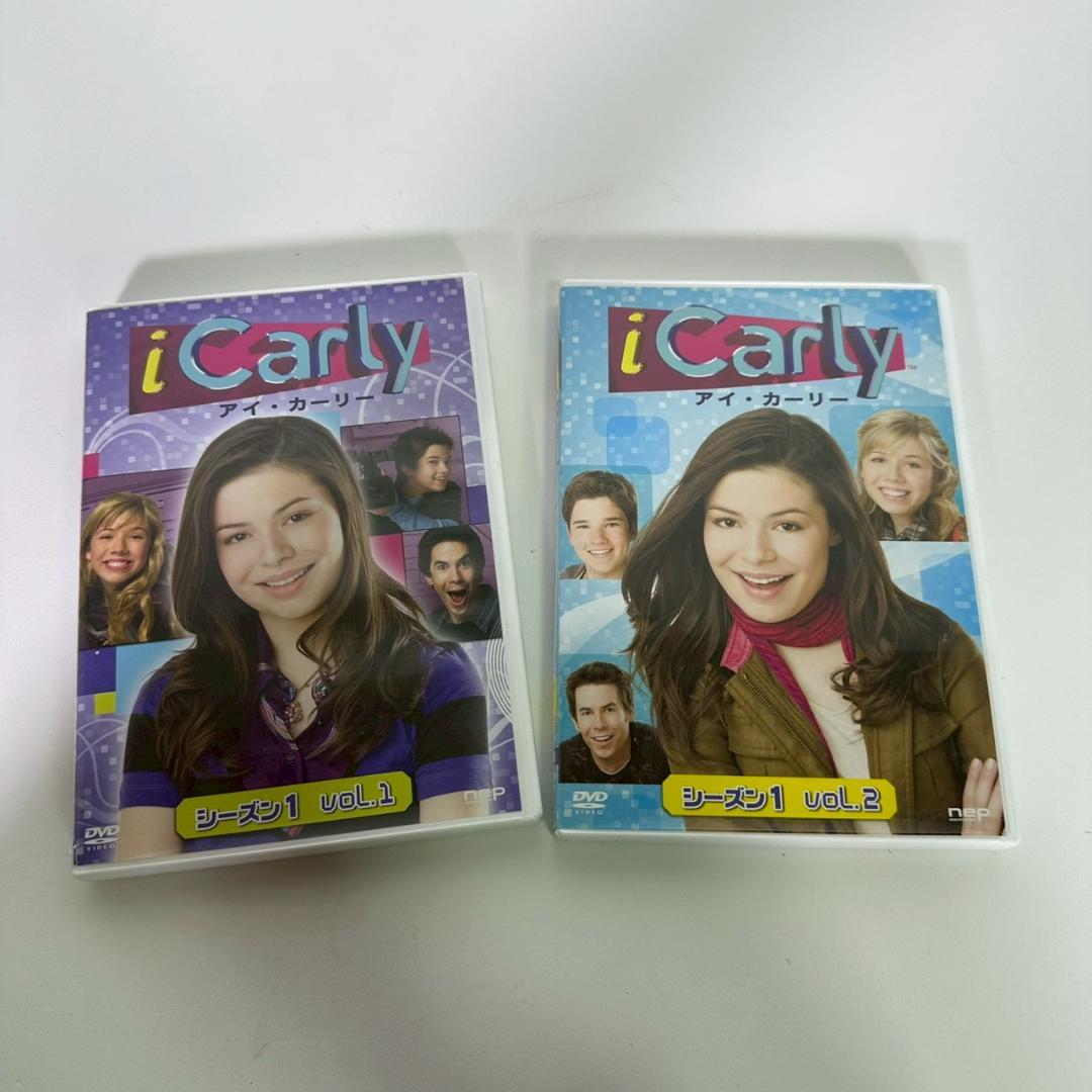 【美品】iCarly（アイ・カーリー）VOL.1,2 DVDセット 日本語吹替版