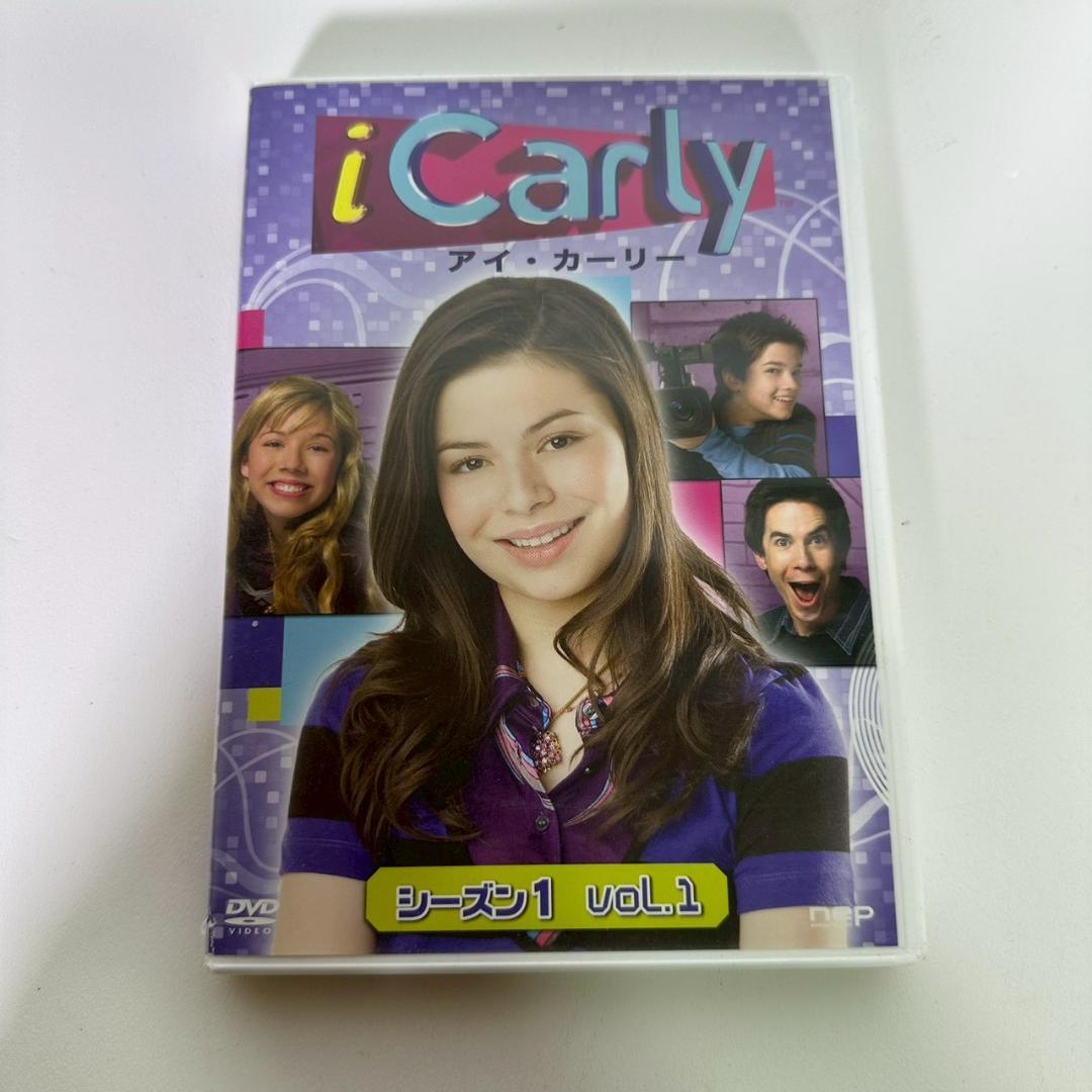 【美品】iCarly（アイ・カーリー）VOL.1,2 DVDセット 日本語吹替版