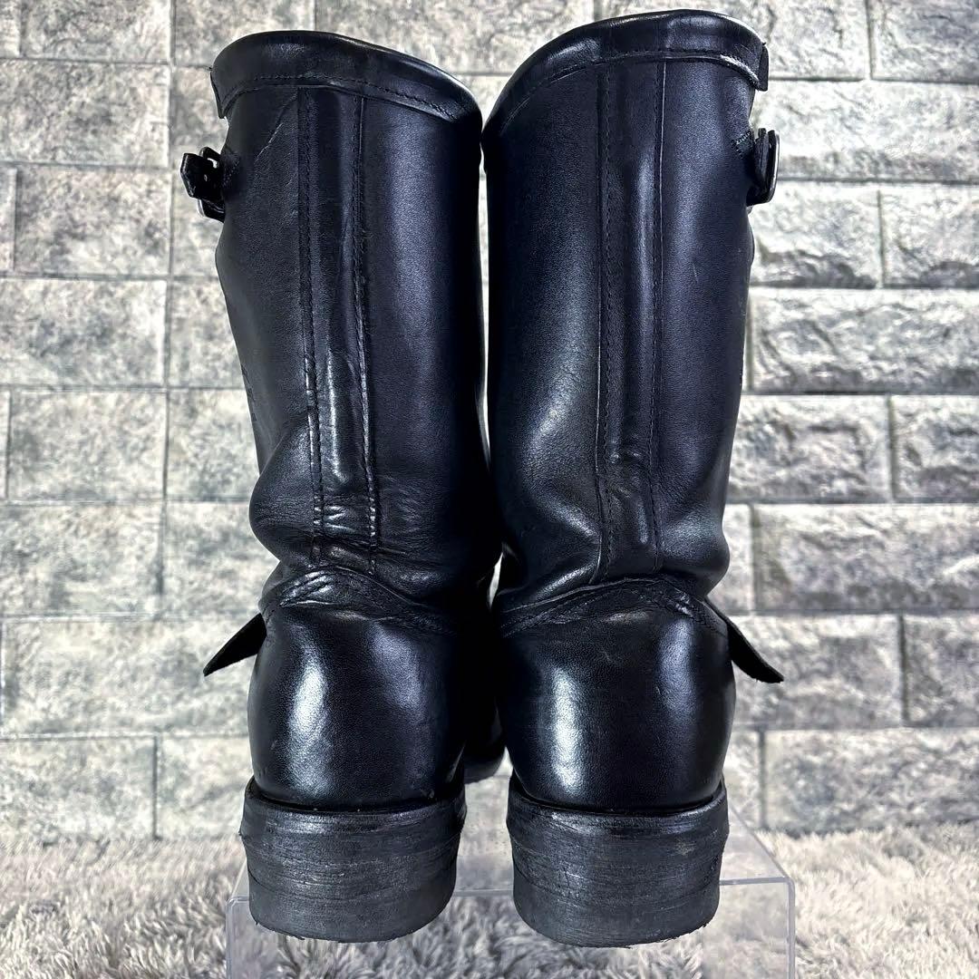 チペワ 1901M87 廃番 エンジニアブーツ USA製 黒タグ ブラック