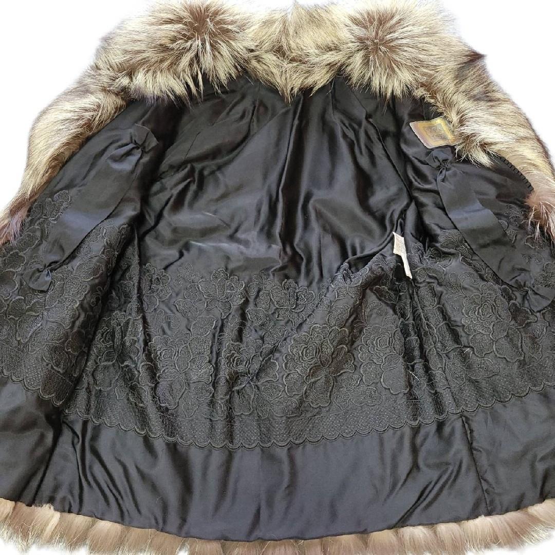 サガフォックス　金サガ　ブルーフォックス　毛皮　ショートコート　ジャケット