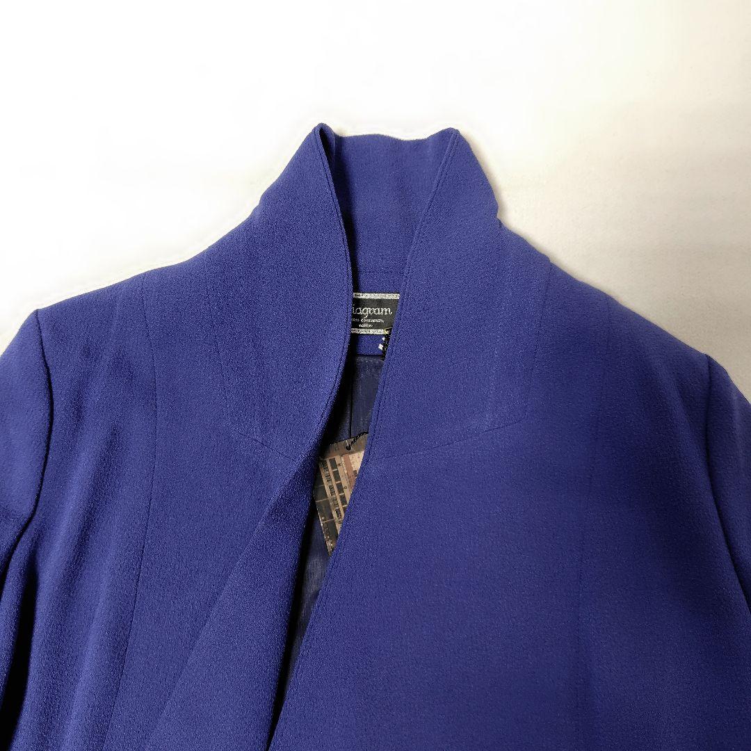 未使用 Diagram ペプラム ショールカラー ジャケット ダイアグラム 新品