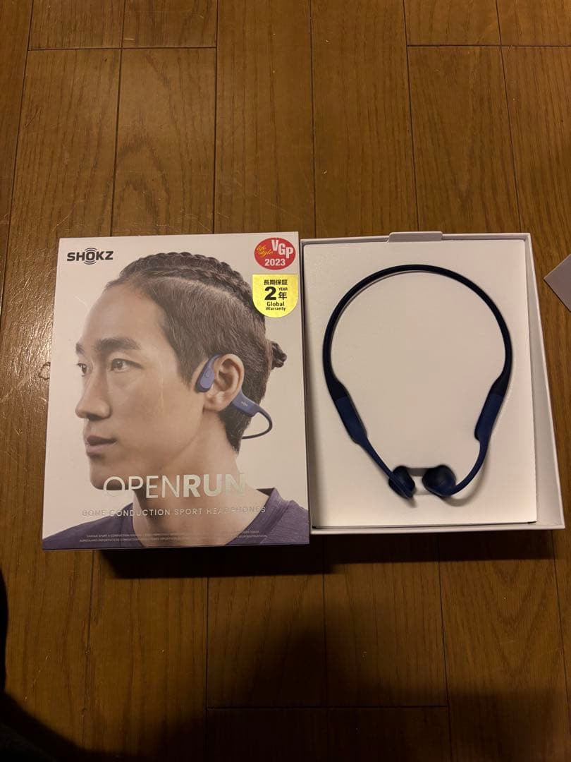 週末限定出品　SHOKZ OpenRun ブルー