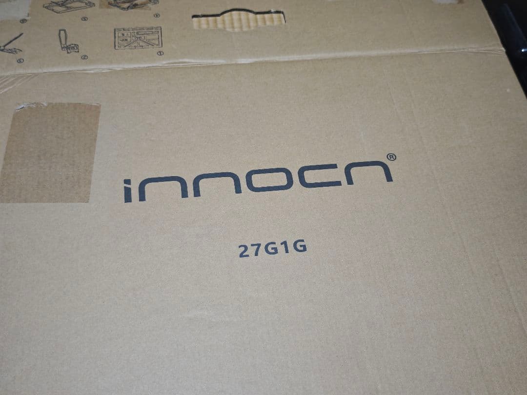 美品 INNOCN ゲーミングモニター 27インチ 27G1G 165Hz