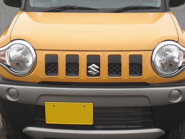 【純正色塗装仕上げ】フロントグリル：ハスラー〔初代〕★カバータイプ