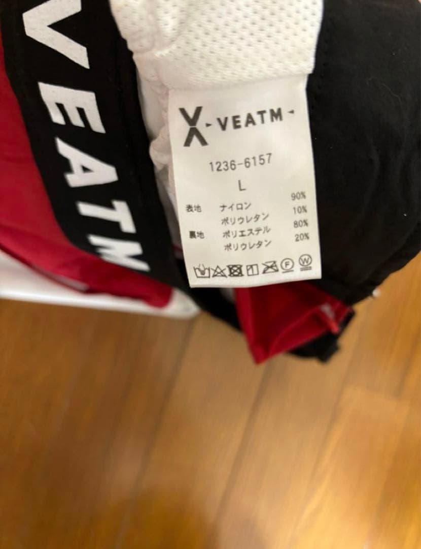 VEATM サーフパンツL (赤)
