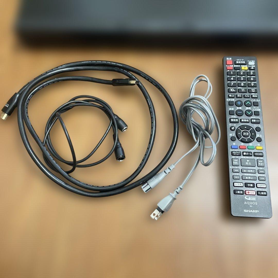 シャープ　BD-NW1200 AQUOS ブルーレイレコーダー・プレーヤー