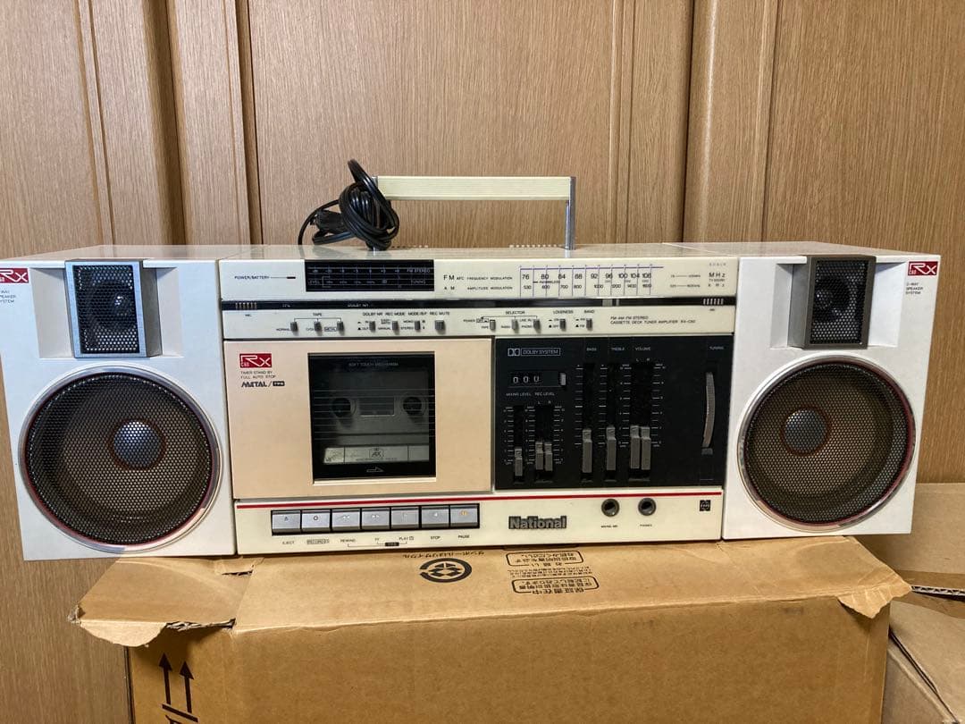 良*S様 National RX-C60 カセットテーププレーヤー