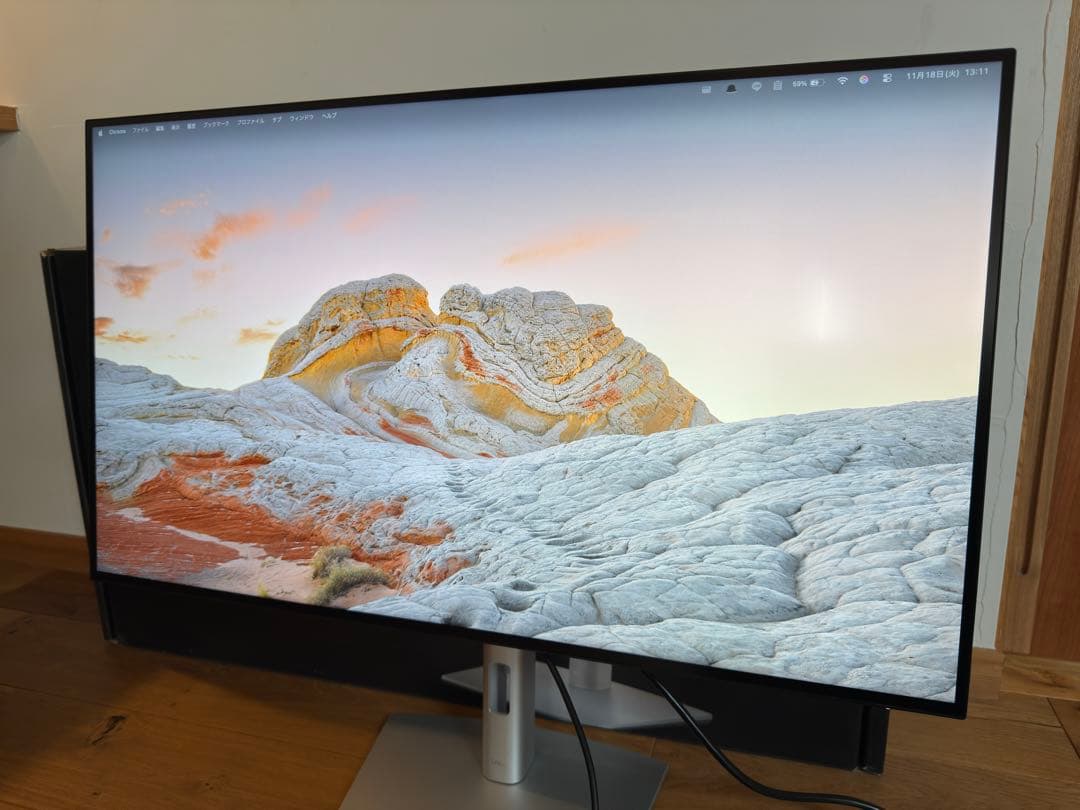 Dell U3223QE 4K ハブモニター USB-C IPS Black