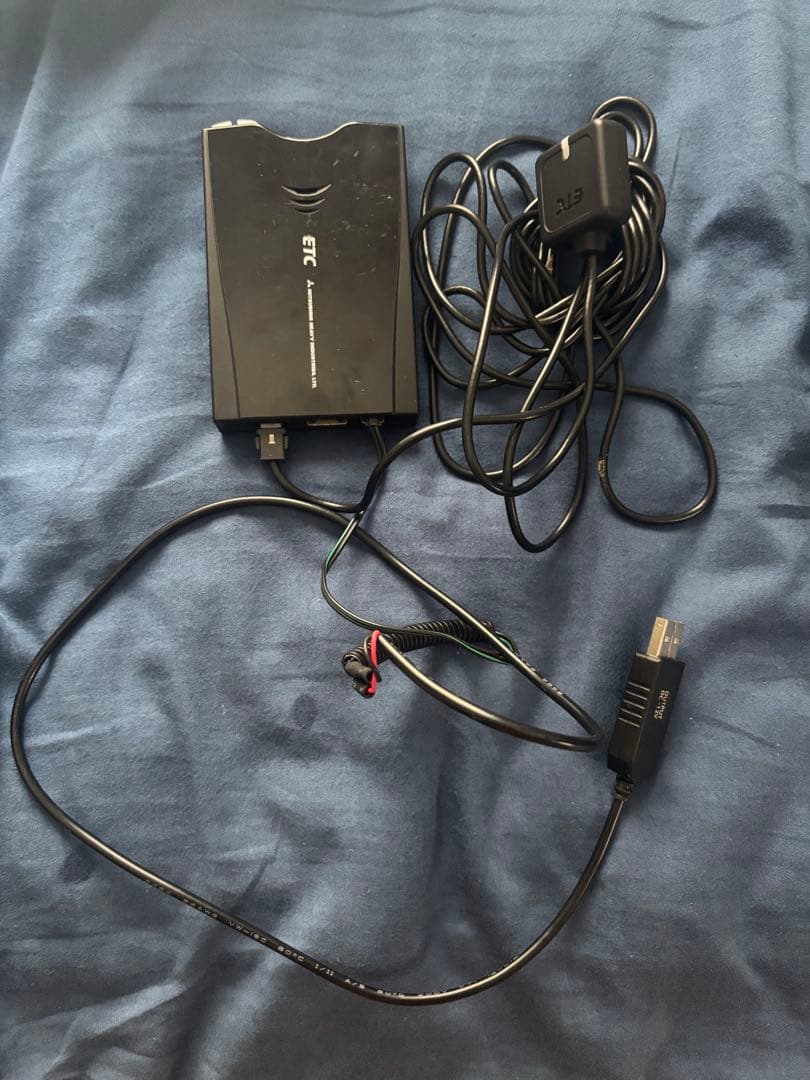 ETC 軽自動車 USB電源　新品防水ケース付バイク可　モバイルバッテリーOK