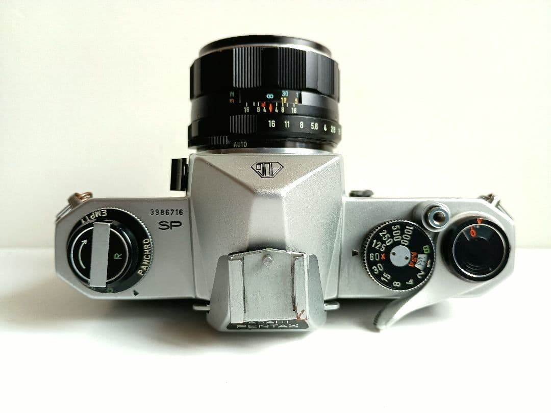 183【匿名配送】 ペンタックス SP 一眼レフ フィルムカメラ 露出計OK