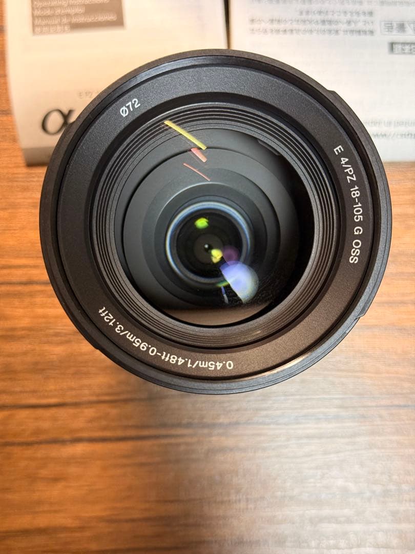 【極美品】SONY E PZ 18-105mm F4 G OSS eマウント