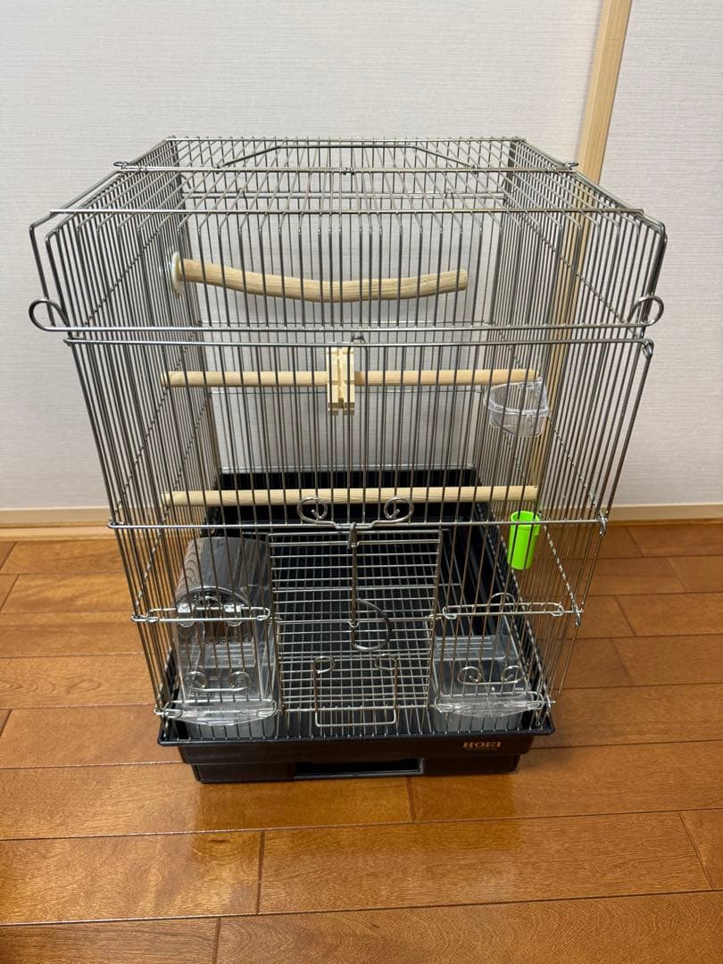 中古　HOEI 鳥カゴ　付属品・ヒーター