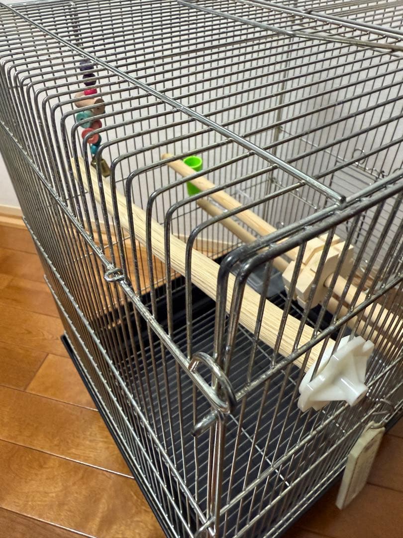 中古　HOEI 鳥カゴ　付属品・ヒーター