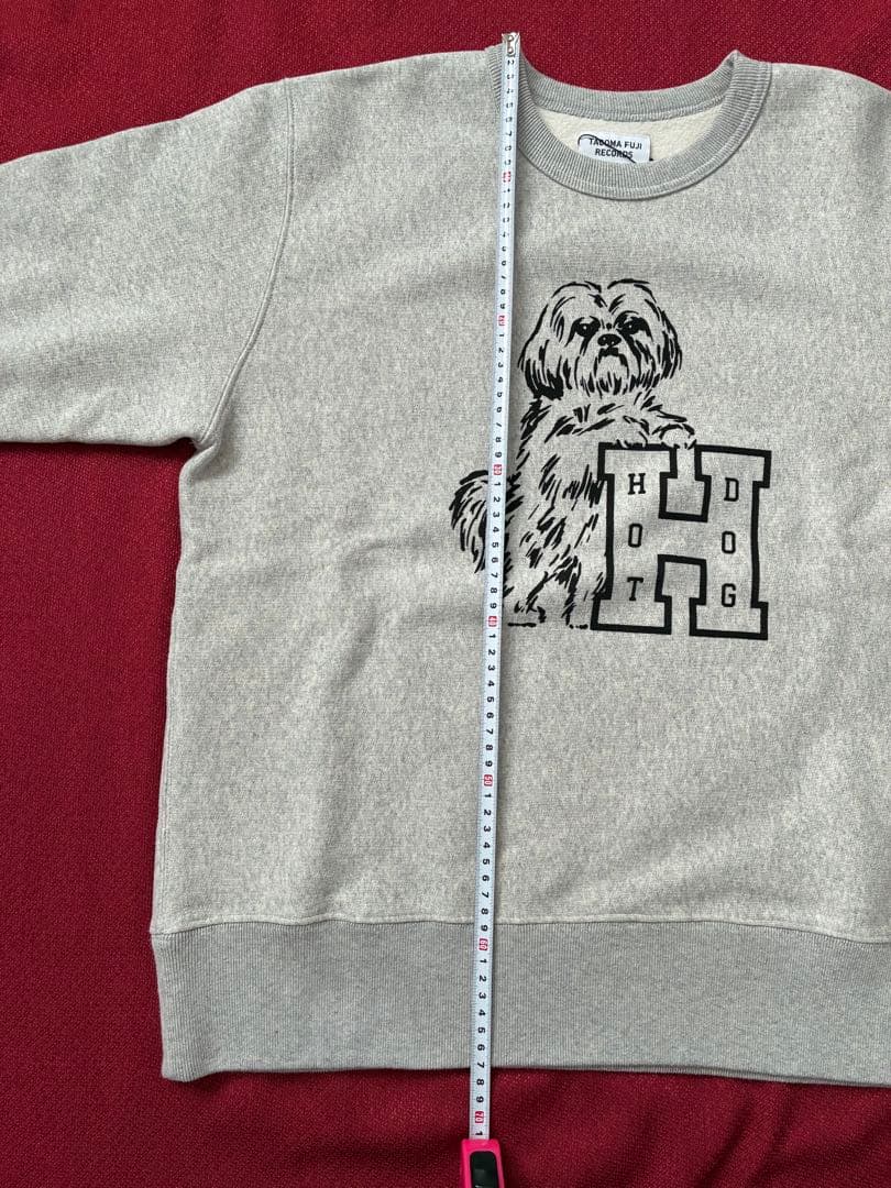 【試着のみ】タコマフジ　スウェット　HOT DOG