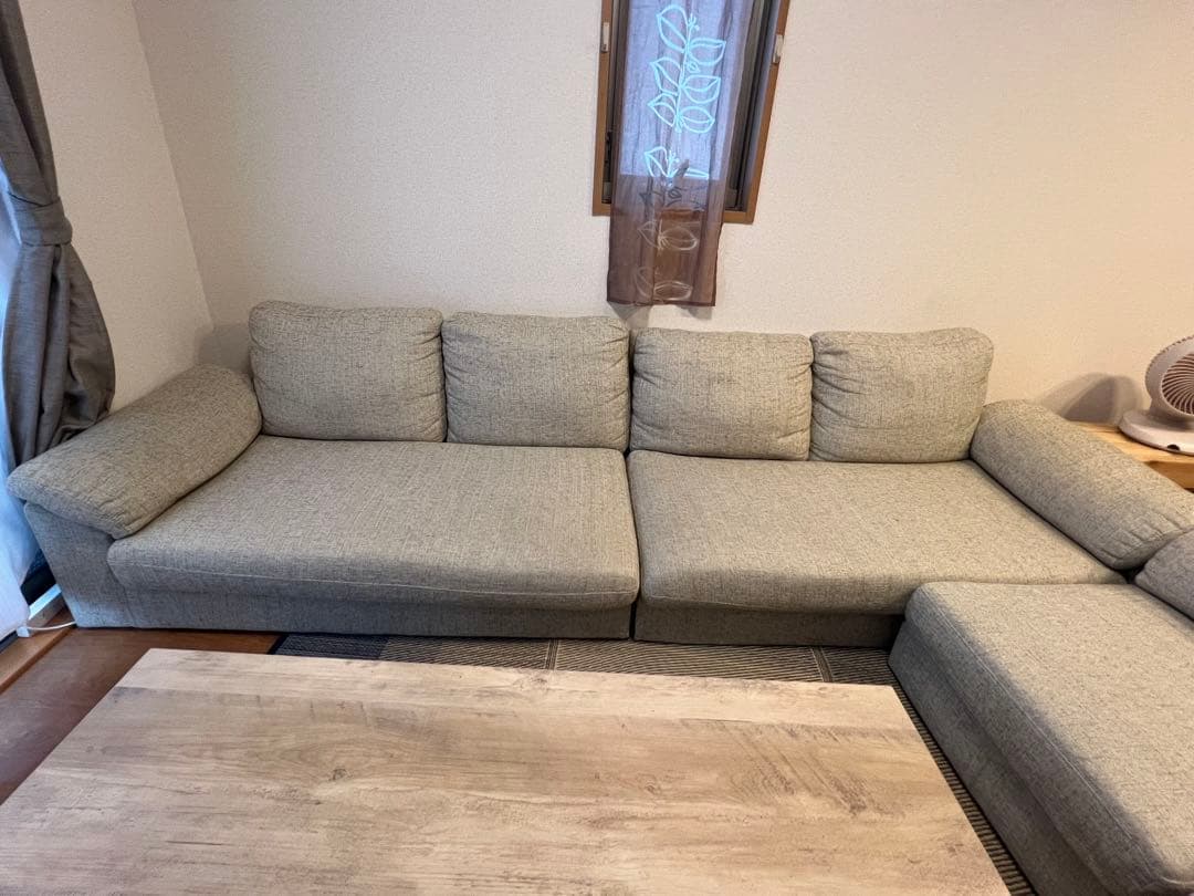 MLR◡̈*.。専用 ソファー 北欧 カウチ ローソファー オットマン 6人掛け