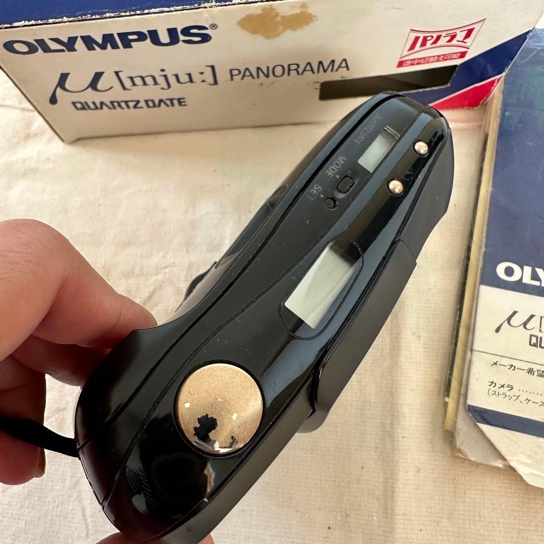 OLYMPUS μ ｍju Panorama 箱付き ビンテージ　カメラ