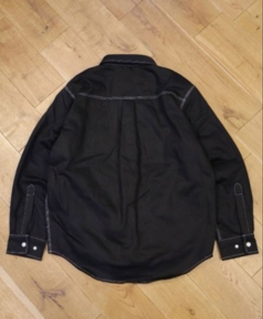 超美品CHALLENGER デニムライニングシャツジャケット