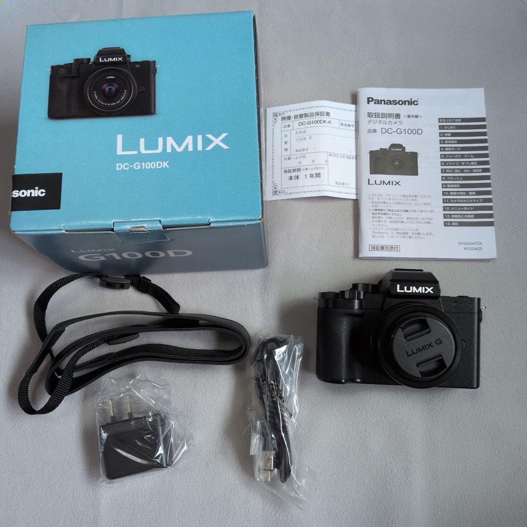 Panasonic Lumix DC-G100DK ミラーレスカメラ