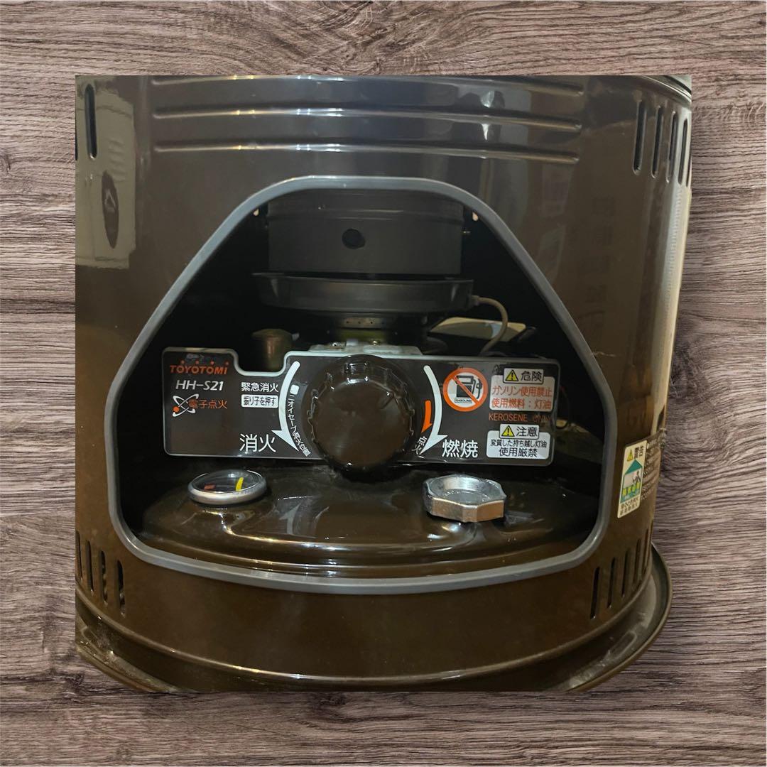 う*ん様 トヨトミ ガスストーブ HH-S21 ブラック
