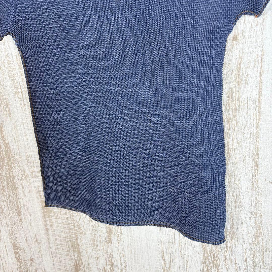 ミーバイイッセイミヤケ ワッフルプリーツ ハイネック カットソー 半袖