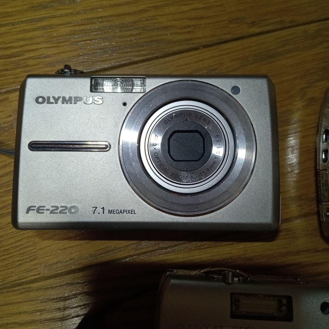 オリンパス コンパクトデジタルカメラ 3台セット