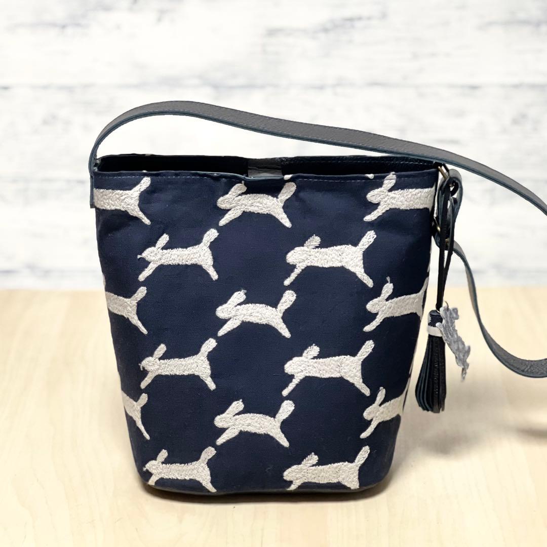 ミナペルホネンと本革のワンハンドルバッグ　MB510-163