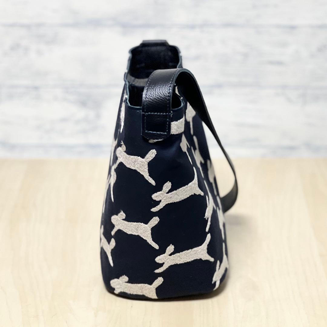 ミナペルホネンと本革のワンハンドルバッグ　MB510-163