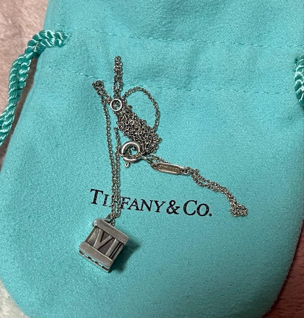 TIFFANY ネックレス アトラス キューブ