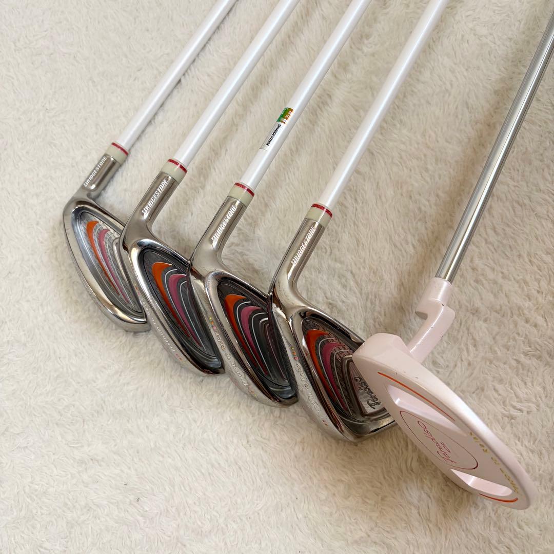 超豪華 ブリヂストン/PARADISO 初心者 レディース ゴルフクラブセット
