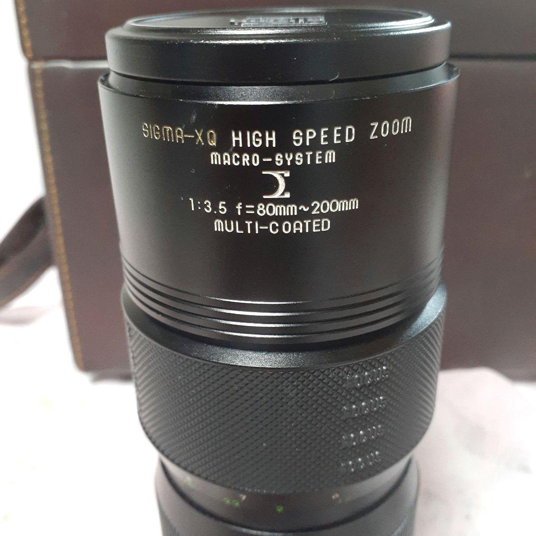 PENTAX ES Ⅱ　&　シグマ80㎜～200㎜ズームレンズ　バック入り