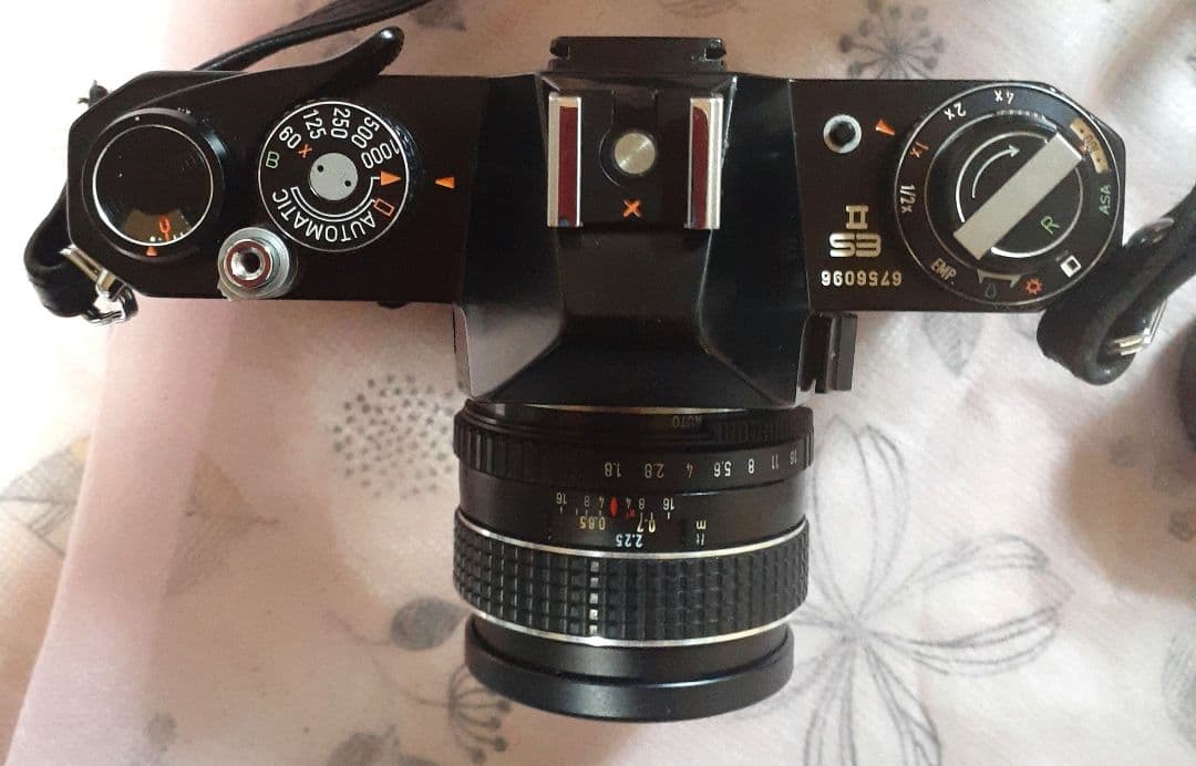 PENTAX ES Ⅱ　&　シグマ80㎜～200㎜ズームレンズ　バック入り