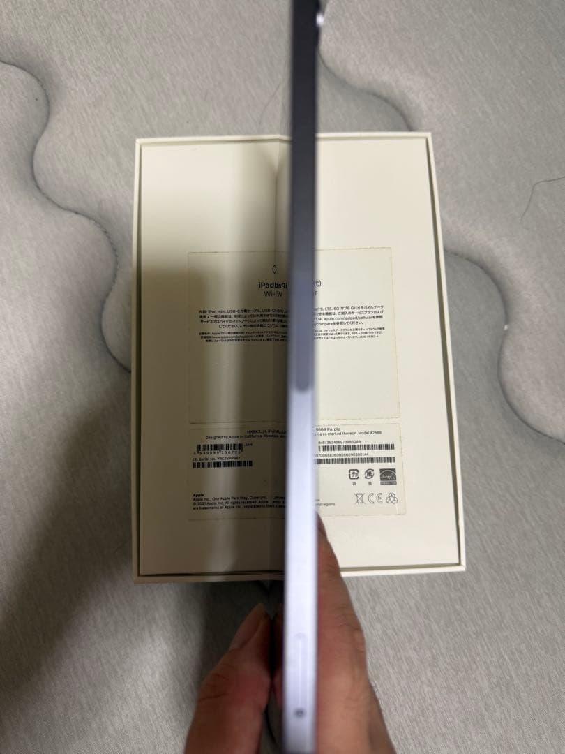 iPad mini(第6世代)256GB Wi-Fi＋Cellular