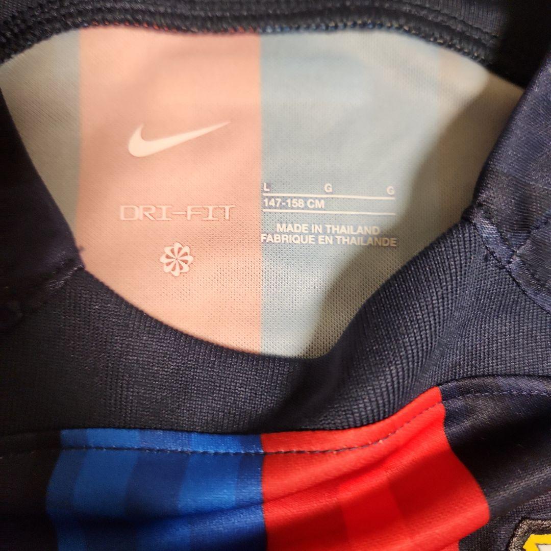 新品タグ付　FCバルセロナ ユニフォーム キッズL レヴァンドフスキ #9