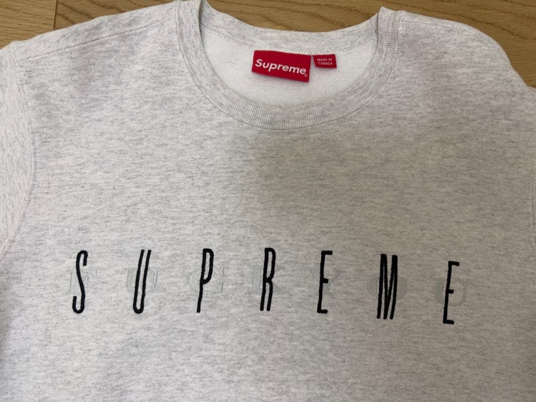 Supreme グレー スウェット Small