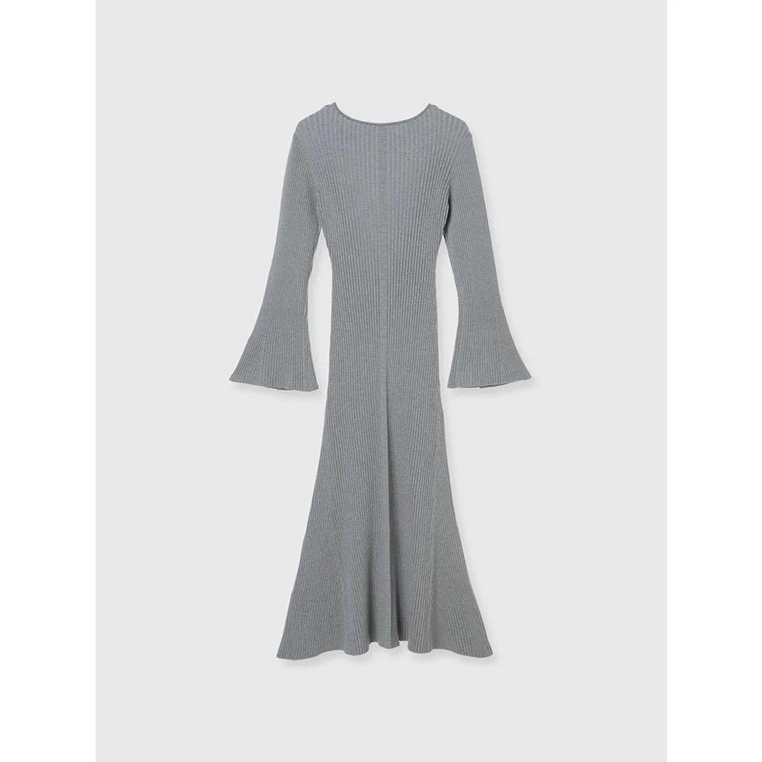 anuansセミマーメイドニットワンピース