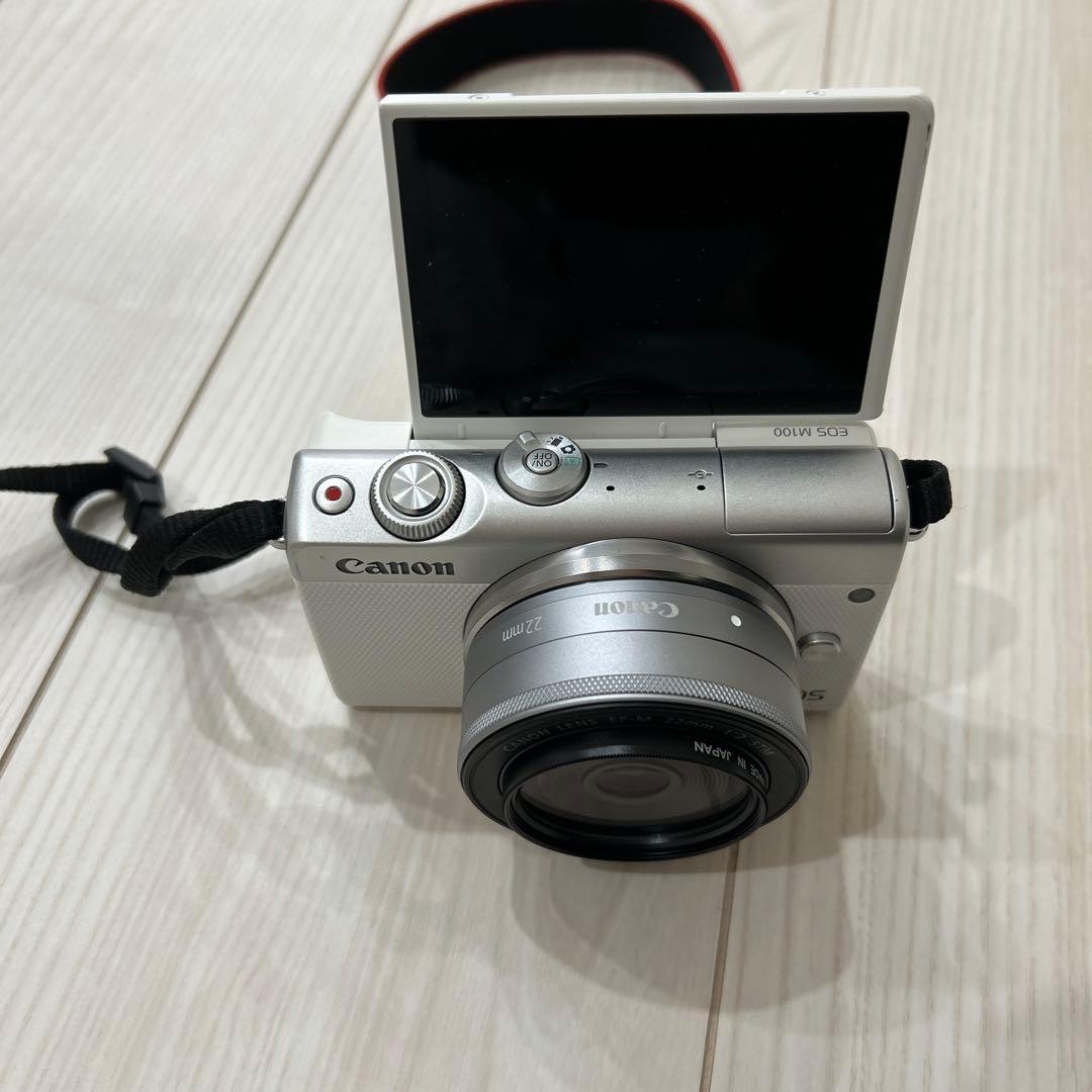 Canon EOS M100 ダブルレンズキット ホワイト