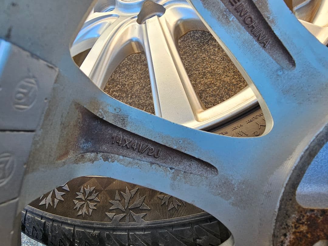 155/65r14 スタッドレスタイヤホイールセット