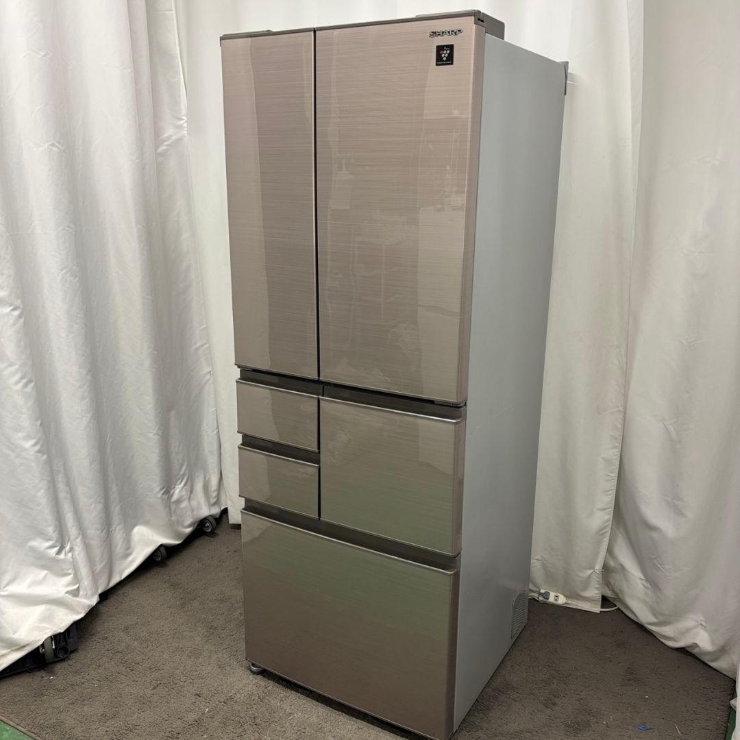 116　SHARP　冷蔵庫　500-600ℓ　大型　綺麗　フレンチドア　設置無料